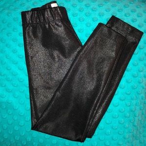 $9 SALE!!!! Zara Girls Black Sparkle Leggings NWOT